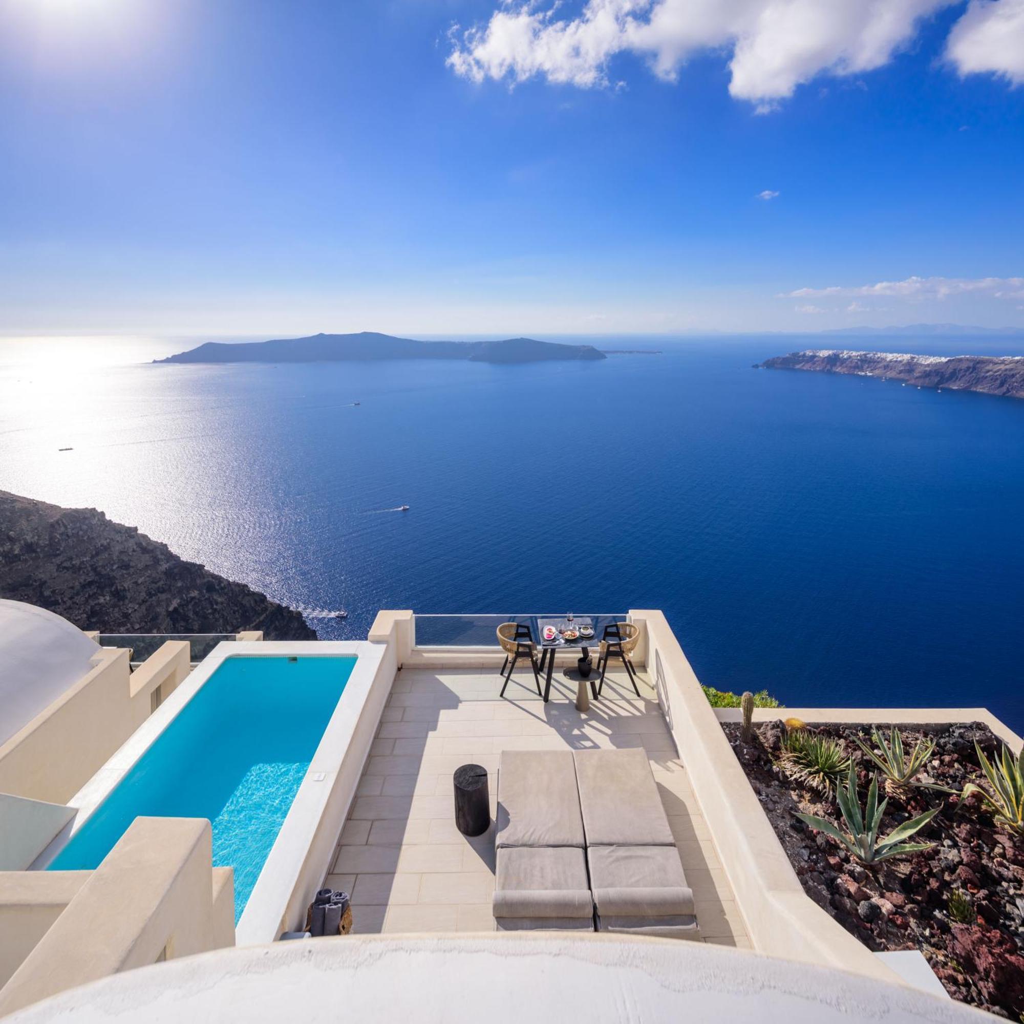 Andromeda Villas & Spa Resort Imerovigli  Bagian luar foto